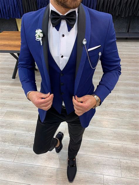 blue prom suits for boys.